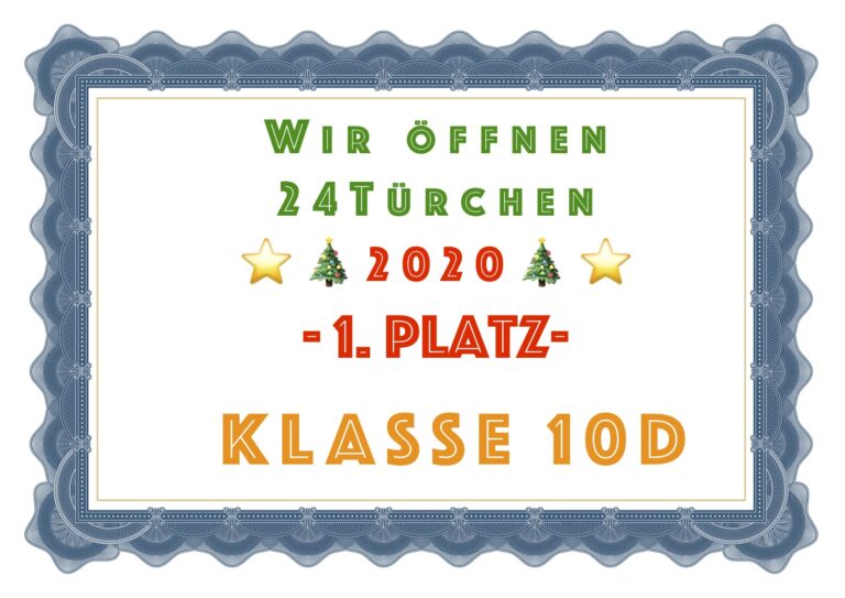 Preisverleihung 24-Türchen